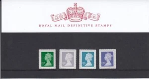 GB 2018 DEFINITIVE MASCHINE PRÄSENTATIONSPAKET Nr. 108 £1,25 bis £2,65 NEUWERTIG BRIEFMARKEN - Bild 1 von 2