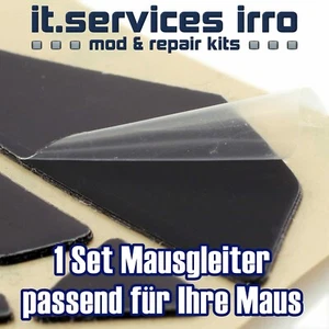 Mausgleiter Mausfüße Mouse Glides Gleitfüße PTFE als Ersatzteil für Ihre Maus - Photo 1/53