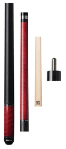 KODA KD31 Crimson Curly Maple Pool Cue – 12.75mm Maple Shaft – Linen Wrap - Picture 1 of 1