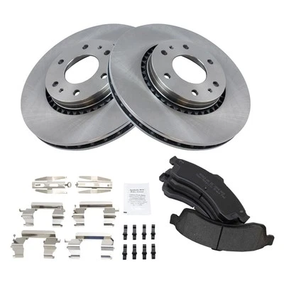 TRQ BKA10780 Disc Brake Kit For Chevy Trailblazer EXT 2002-2005 Front 12497782 - Image 1 of 4