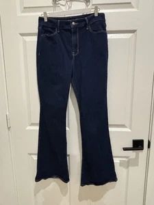 Old Navy Damenjeans Größe 10 hoher Bund Wow Schlag Denim - Bild 1 von 3