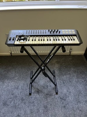 M-Audio Oxygen 49 USB MIDI Keyboard Controller & RockAM Xfinity Keyboard Stand - Image 1 of 4