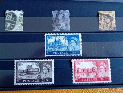 Timbres Grande Bretagne Oblitérés - Photo 1/4