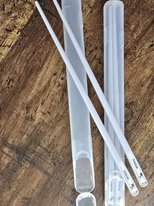 Juego de 2 palillos panda con estuche lavanda - Imagen 1 de 2