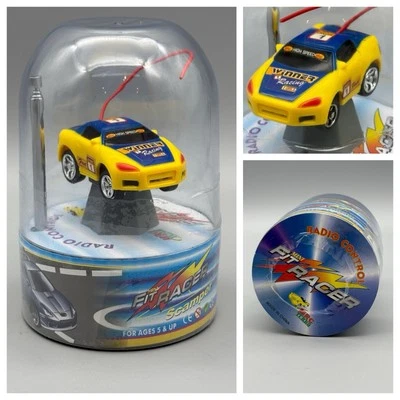 MRC Turbo Mini Fit Racer Scamper Yellow Blue R/C Car SEALED 57Mhz #1 Winner - Image 1 of 4