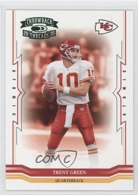 2005 Donruss Throwback Threads Atomic Century Proof Green /175 Trent Green #74 - Image 1 of 2
