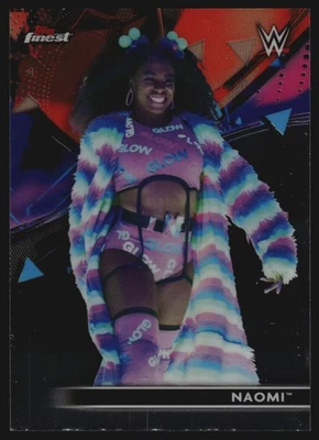 2021 Finest WWE #25 Naomi - Image 1 of 2