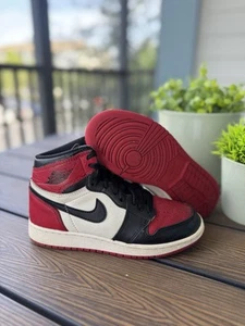 Jordan 1 Retro OG High Bred Toe - Size 3.5y AUTHENTIC - Picture 1 of 7