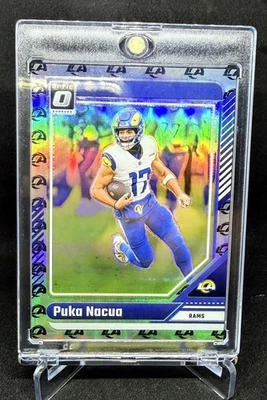 Логотип оптической команды 2024 Donruss 8/32 Puka Nacua #115 - Изображение 1 из 2
