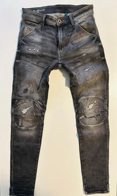 G-Star Jeans RAW , 3D ZIP KNEE SKINNY, 29/32, Grau - Bild 1 von 4