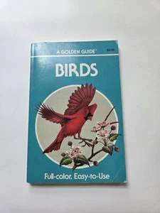 BIRDS A Golden Guide Book Classic 1987 Vintage 160 pgs Full Color American Birds - Picture 1 of 3