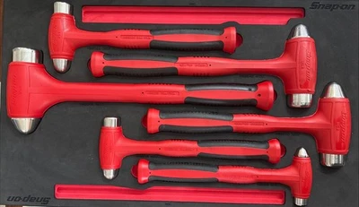 Snap On Res 6 Piezas Agarre Suave Dead Blow Hammer Master Set Hbbd6fr Espuma Muy Bonito Foto 1 de 4