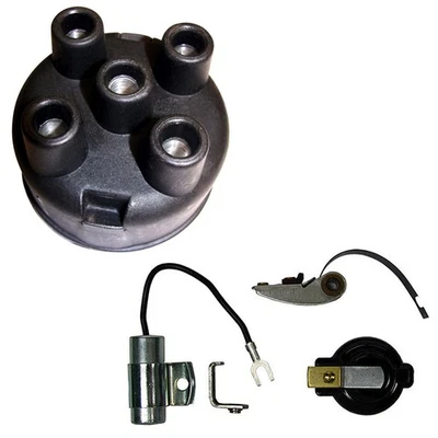 Fits FARMALL IH Distributor Cap Points Rotor & Condenser A B BN C H M SUPER - Image 1 of 4