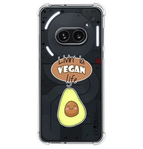 Funda Silicona Antigolpes para Nothing Phone 2a 5G diseño Vegan Life Dibujos - Imagen 1 de 1