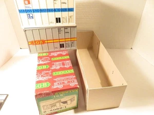 G SCALE - LGB 406/19 - BOX OF TWO CONTAINERS - NEW- B16 - Picture 1 of 4