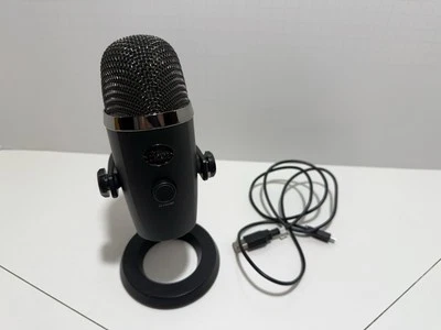 Blue Yeti Nano USB Microphone W/ Stand & Cable, Model A00136 Tested Works - Image 1 of 4