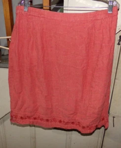 1 WOMANS ORANGE 18 W / 20 W WHITE STAG SKIRT - Picture 1 of 3