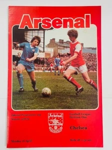 1978/79 ARSENAL V CHELSEA 16-04-1979 DIVISION 1 - Picture 1 of 1
