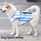 4XL/5XL/6XL Dog Sport Jersey Breathable Pet Clothes Autumn Dog Vest  Apparel