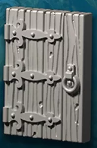 Rollenspiel 25 mm 28 mm Scenery D&D Wargame - Tür C - Bild 1 von 1