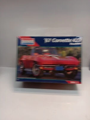 1995 Monograma 2968 '67 Corvette 427 Roadster Kit de Carro Modelo Selado de Fábrica Novo Na Caixa. - Imagem 1 de 3