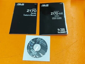 ⭐️⭐️⭐️⭐️⭐️ ASUS Z170-AR Series Mainboard Benutzerhandbuch Handbuch & CD DVD Disk - Bild 1 von 4