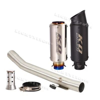 Silenciadores de tubo de enlace medio sistema de escape para Suzuki GSF600 Bandit600 1250 1995-2006 Foto 1 de 4