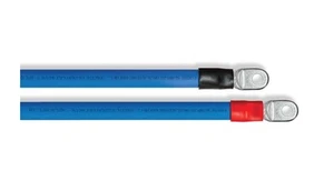 4 Gauge AWG Custom Battery Blue Cables  Copper Wire for Solar, Marine, Inverter - Picture 1 of 5
