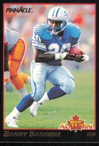 1993 Pinnacle Men of Autumn #8 Barry Sanders - Picture 1 of 2