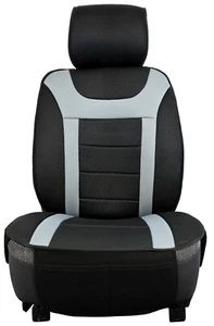 Dash Designs Seat Cushion Covers Black and Grey - Picture 1 of 11
