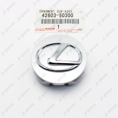 OEM  Genuine TOYOTA LEXUS ES350 GS350 IS350 LS460 RX450h Wheel Center Silver Cap - Image 1 of 4