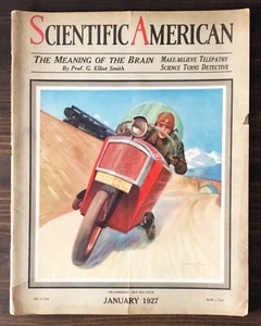 1927 Januar Scientific American Magazine - Bild 1 von 6