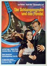 Christopher Lee THE TORTURE CHAMBER OF DR. SADISM vintage small sh poster 1967