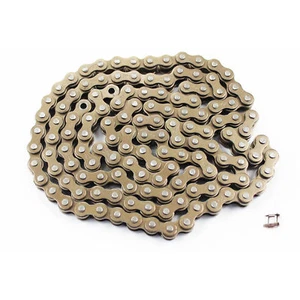 25H 140L chain w Spare Master Link 47cc 49cc Mini Moto Pocket Bike Quad Go Kart - Picture 1 of 5