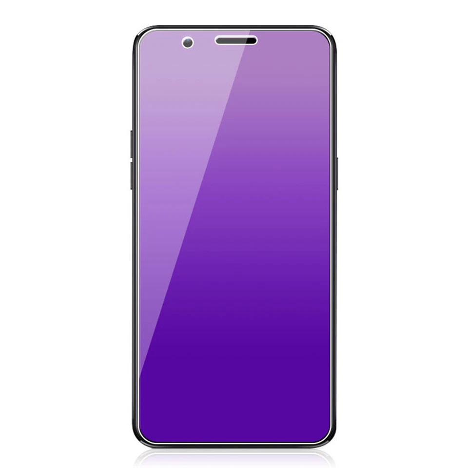 Vidro temperado luz antiroxa para OPPO R15 Pro R17 Find X protetor de tela - Imagem 1 de 4