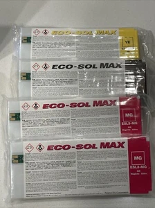 Qty 4 - Roland Exo-sol Max Esl3-mg Esl3-bk And Esl3-ye - Picture 1 of 1