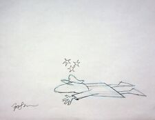 The Pink Panther TOM SHANNON Signed 1993 Animation Production Drawing  #TS