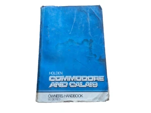 VL hdt calais turbo bt1 v8 jun 1987 195k - owners warranty service manual 1499 - Picture 1 of 7