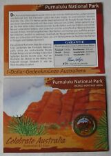 1 Dollar Australien 2011 Purnululu National Park + Zertifikat im Folder (163416)
