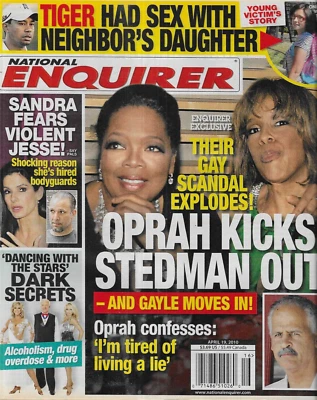 National Enquirer Oprah Gayle King Sandra Bullock Dancing with the Stars 2010 - Image 1 of 4
