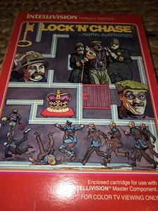 Lock N Chase Intellivision Game Complete In Box Vid1 - Picture 1 of 5