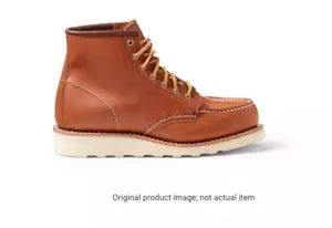 New RED WING Women's 6" Classic Moc Toe Work boots 8.5 Oro Legacy Leather USA - Picture 1 of 7