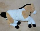 Brown & White Pinto Paint Horse Pony Black Mane 20" Plush Stuffed Toy Dan Dee