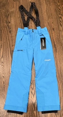 Pantalones de esquí aislados de propulsión Spyder para niños nuevos con etiquetas. Azul éter. Talla 14 Foto 1 de 4