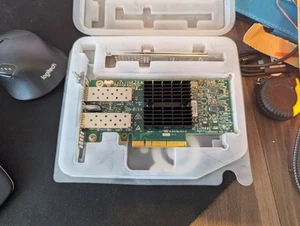 New Mellanox CX312C ConnectX-3 Pro 2 x 10Gb Ethernet 10GbE SFP+ PCIe HH + FH Br - Afbeelding 1 van 1