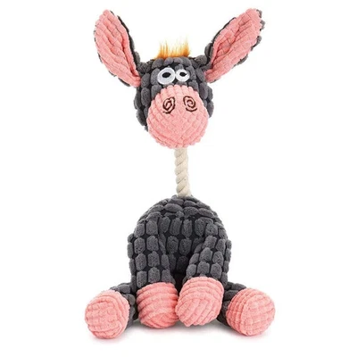 Chew Toy Squeaky Plush Dog Toy For Aggressive Chewers With Chew Pet Toys US