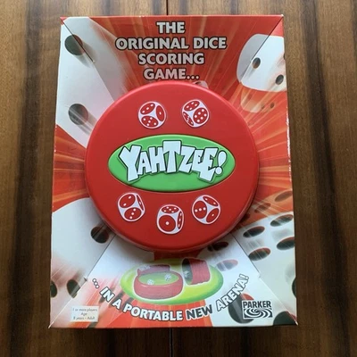 NEW/BOXED YAHTZEE Portable Edition Hasbro 2004 Compact Travel Dice Game - Image 1 of 2