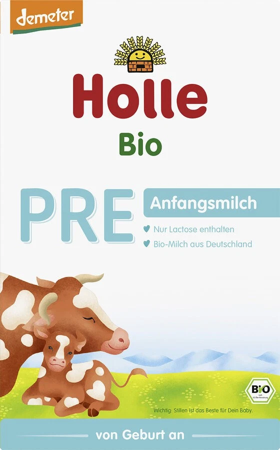 SCHWANGERSCHAFTSKUHMILCH FÜR BABYS DEMETER BIO 400 g - HOLLE - Bild 1 von 1