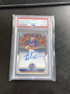 2023 Bowman Chrome Blade Tidwell Rookie Autograph PSA 9 - Picture 1 of 3