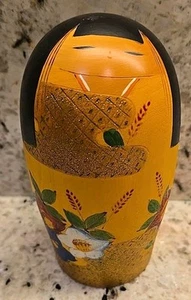 Vintage Japanese Old Sosaku Kokeshi Doll Large 6" Tall - Picture 1 of 10